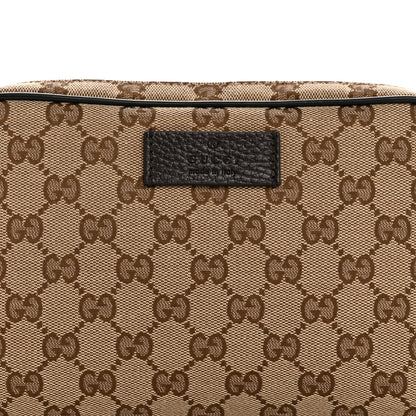Gucci Monogram Belt Bag Dark Brown 8 of 12