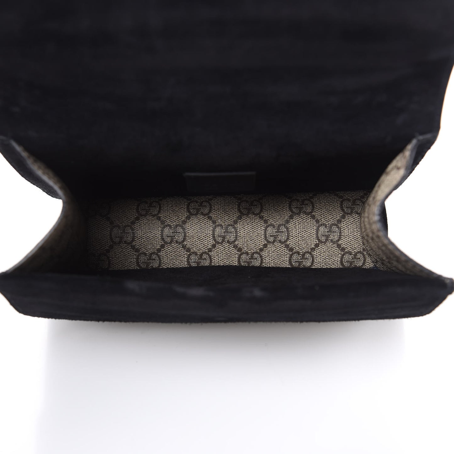 GG Supreme Monogram Mini Dionysus Shoulder Bag Black