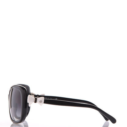 Chanel CC Bow Sunglasses 5171 Black White 3 of 7