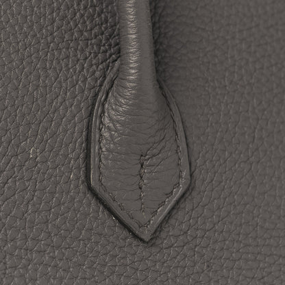 Hermes Togo Birkin 25 Etain 13 of 14