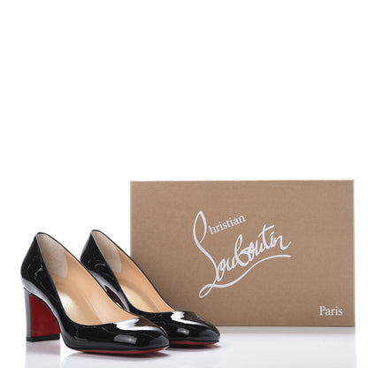 Christian Louboutin Patent Cadrilla 70 Pumps 36.5 Black 9 of 9