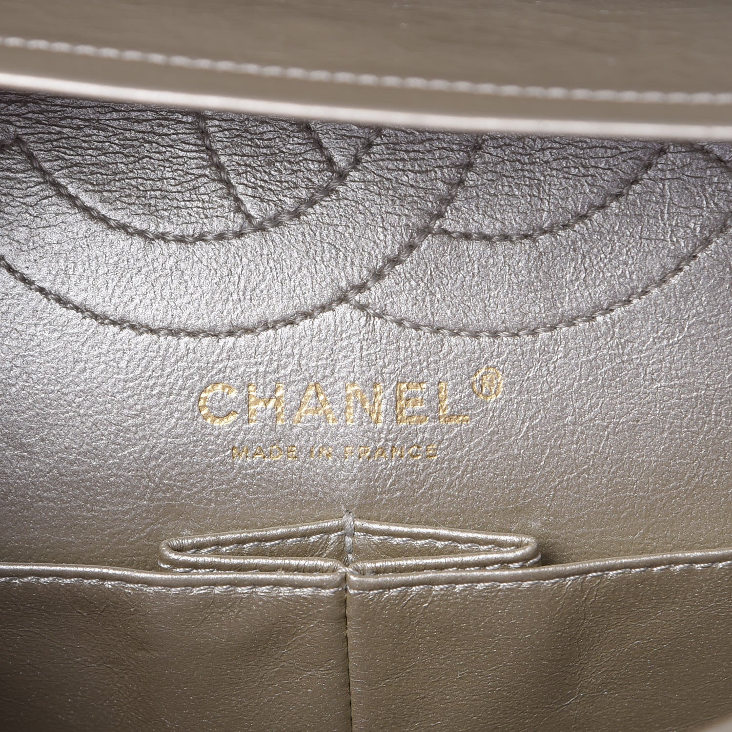 Chanel Metallic Aged Calfskin Quilted 2.55 Reissue 226 Flap Gold 7 of 21
