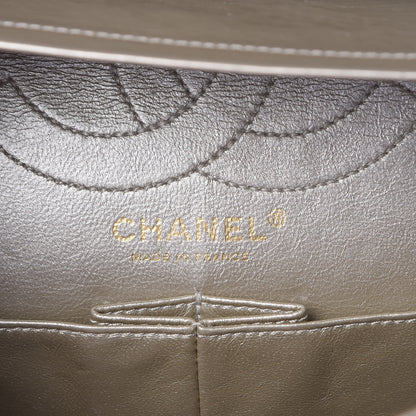 Chanel Metallic Aged Calfskin Quilted 2.55 Reissue 226 Flap Gold 7 of 21