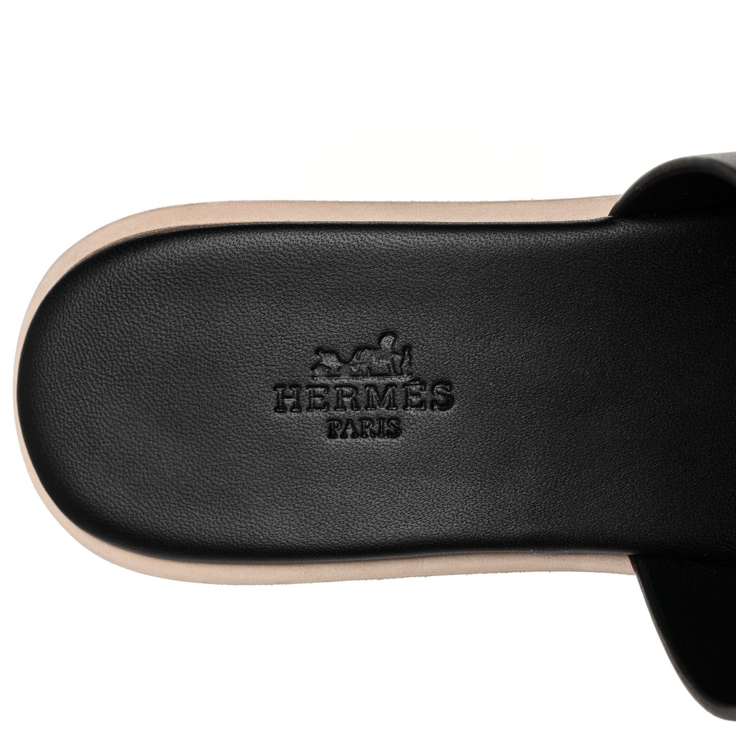 Calfskin Cork Eze 30 Sandals 38 Black