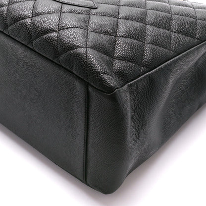 Chanel Caviar Quilted Grand Shopping Tote GST Black 10 of 14