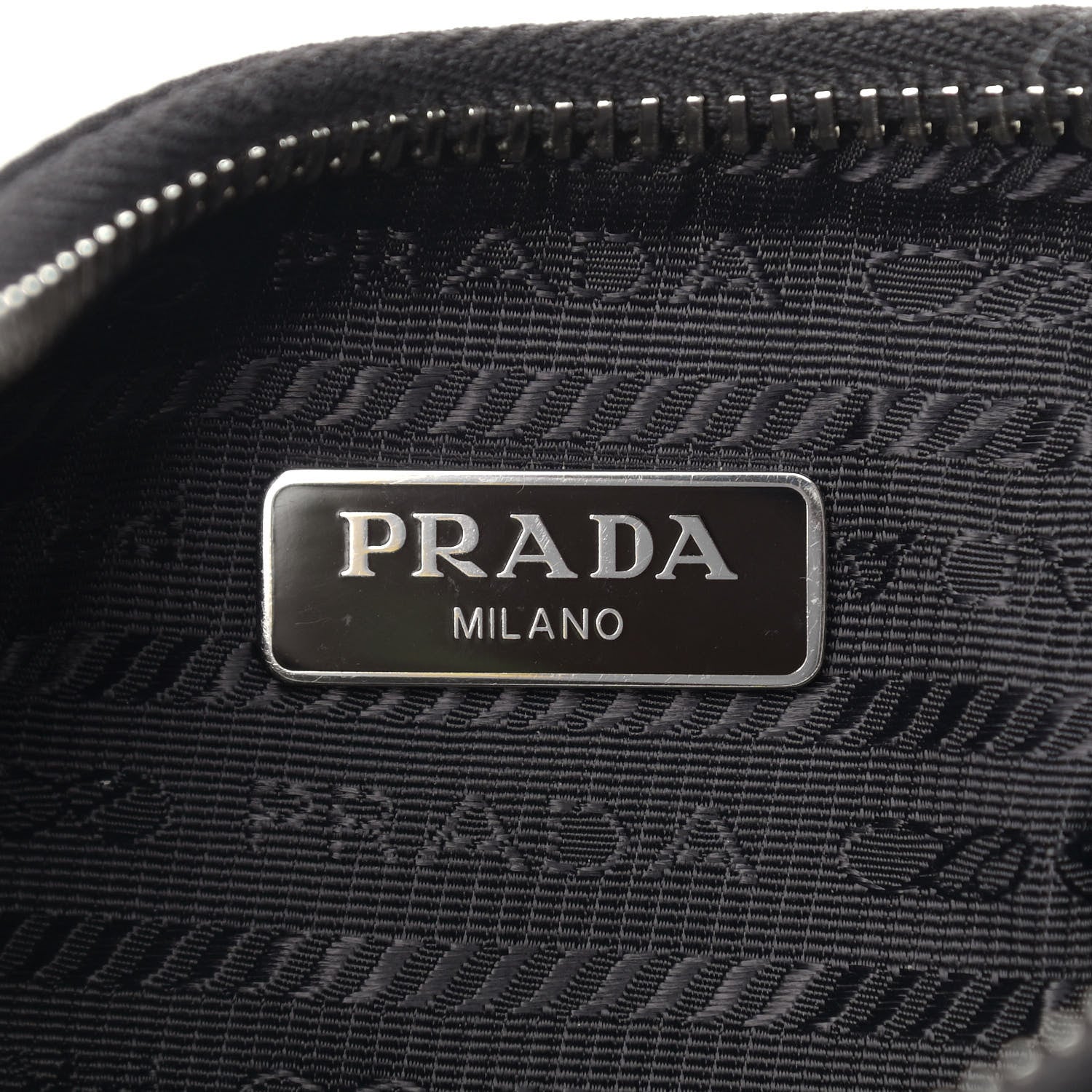 Prada Nylon Re-Edition 2005 Shoulder Bag Black 6 of 12