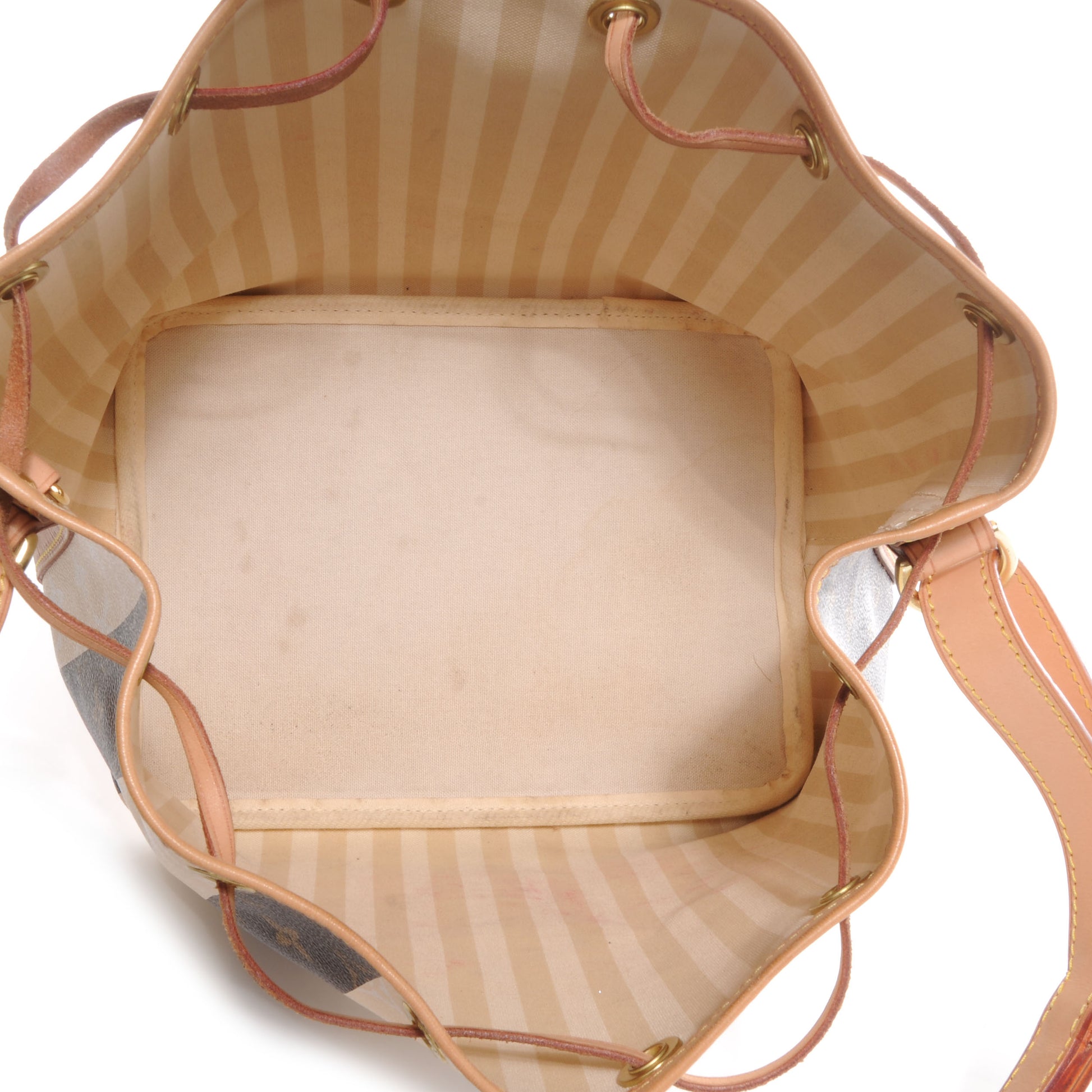 Louis Vuitton Monogram Rayures Petit Noe 5 of 10
