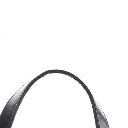 Prada Tessuto Nylon Calfskin Shoulder Bag Black 9 of 10