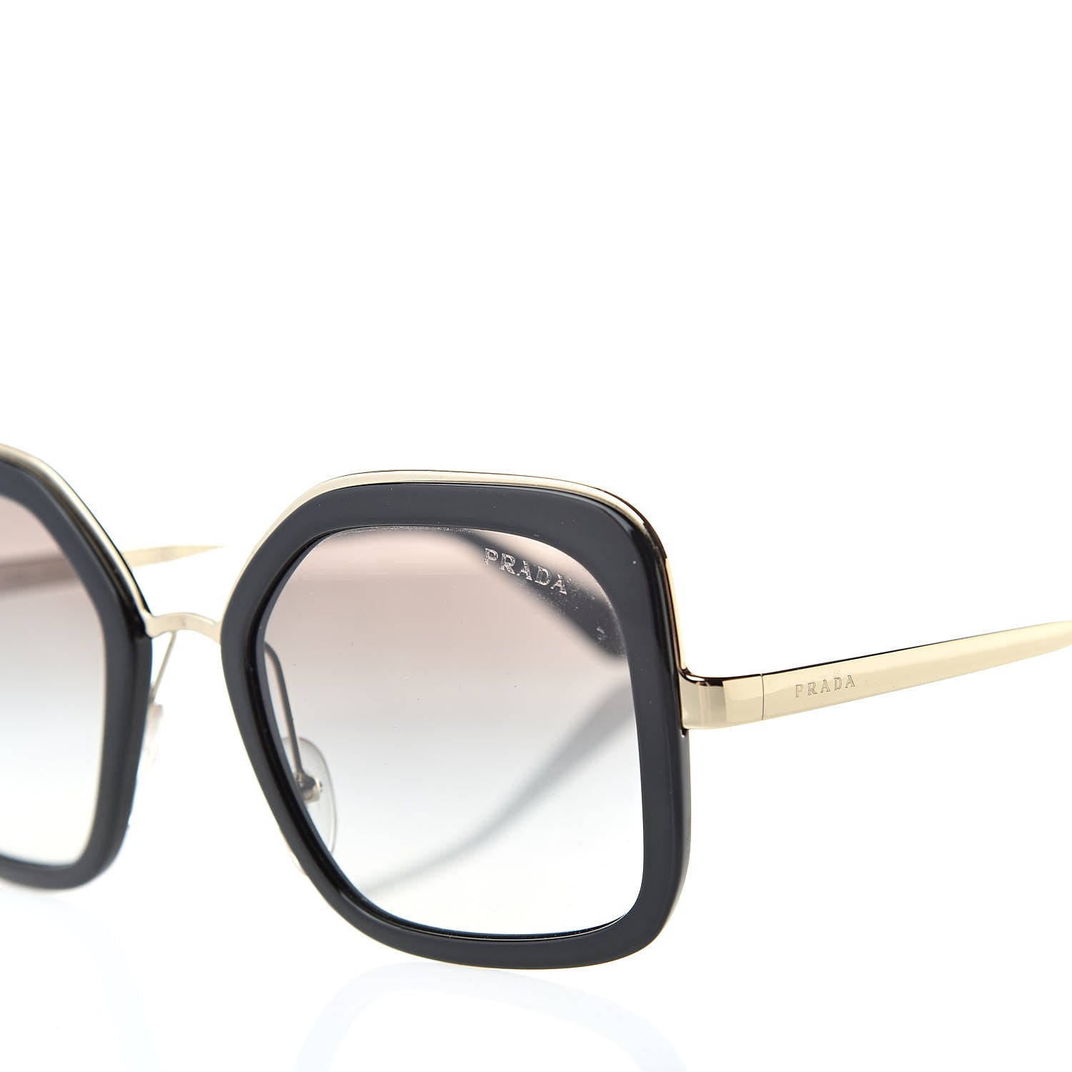 Prada Cinema Sunglasses SPR57U Black 7 of 8