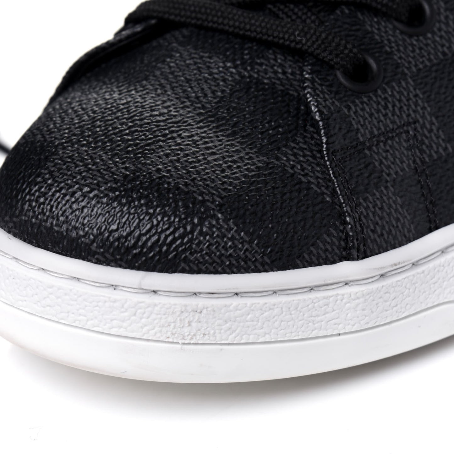 Calfskin Damier Graphite Frontrow Sneakers 8