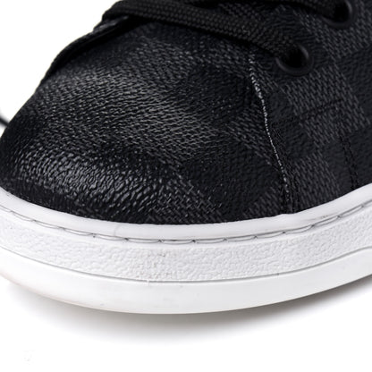 Louis Vuitton Calfskin Damier Graphite Frontrow Sneakers 8 11 of 13