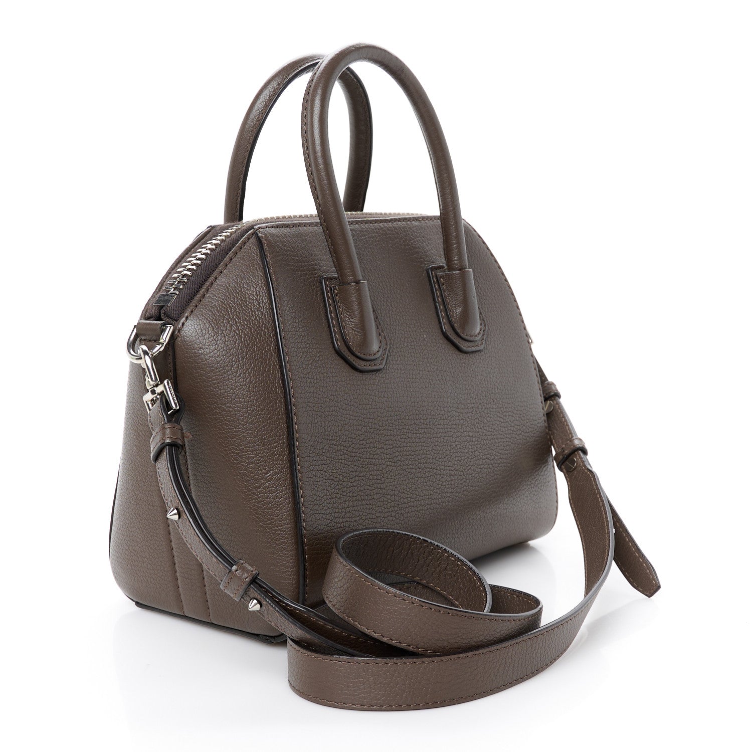 Givenchy Sugar Goatskin Mini Antigona Storm Grey 3 of 10