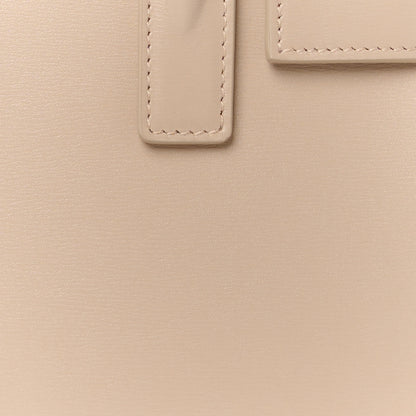 Saint Laurent Smooth Calfskin Nano Sac de Jour Dark Beige 9 of 11