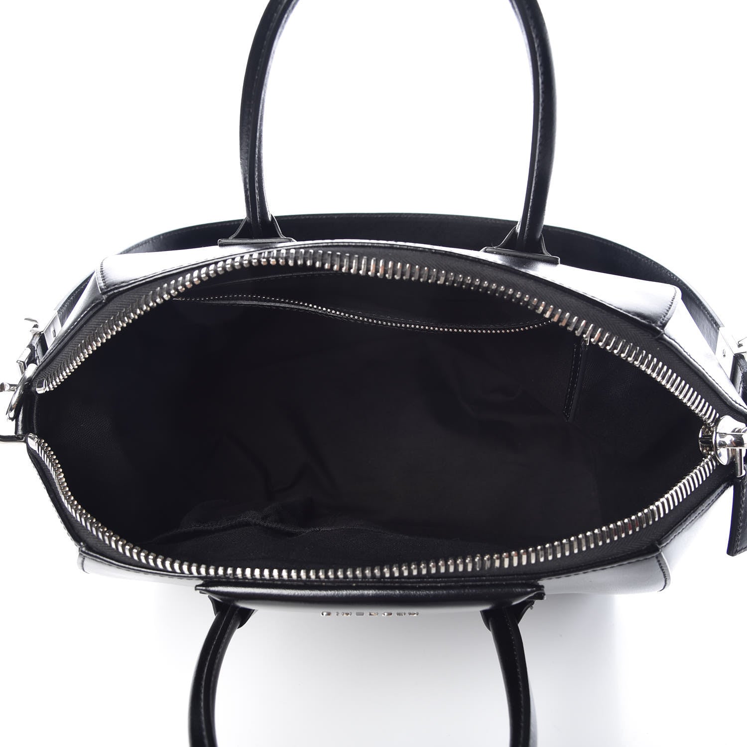 Givenchy Shiny Lord Calfskin Medium Antigona Black 8 of 10