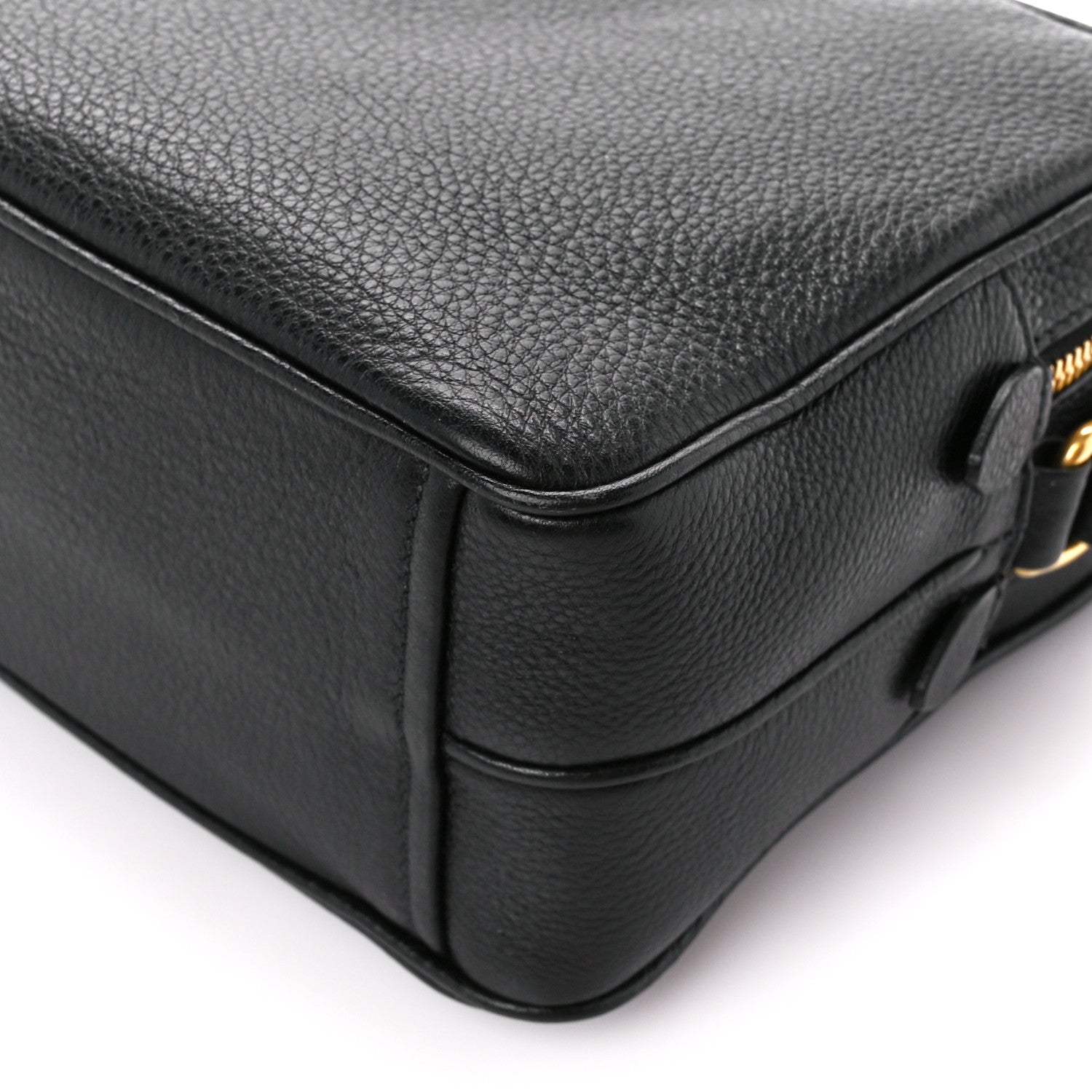 Prada Vitello Phenix Camera Bag Black 12 of 12