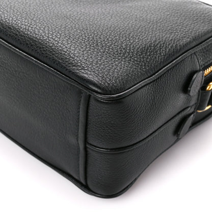 Prada Vitello Phenix Camera Bag Black 12 of 12