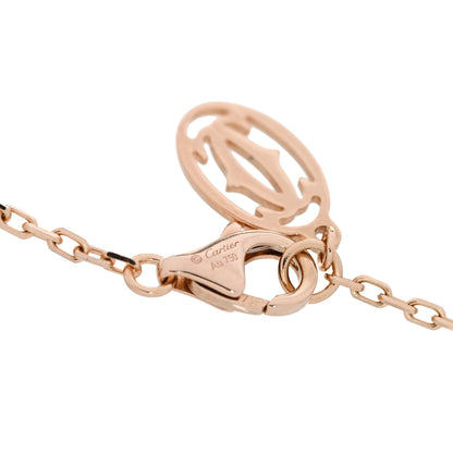 Cartier 18K Pink Gold Pink Sapphire D'Amour Bracelet 4 of 4