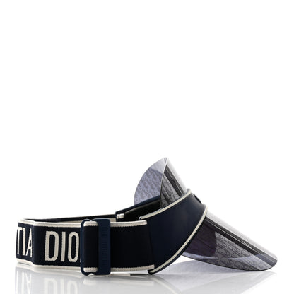 Christian Dior Oblique DiorClub V1U Sun Visor Blue 6 of 9