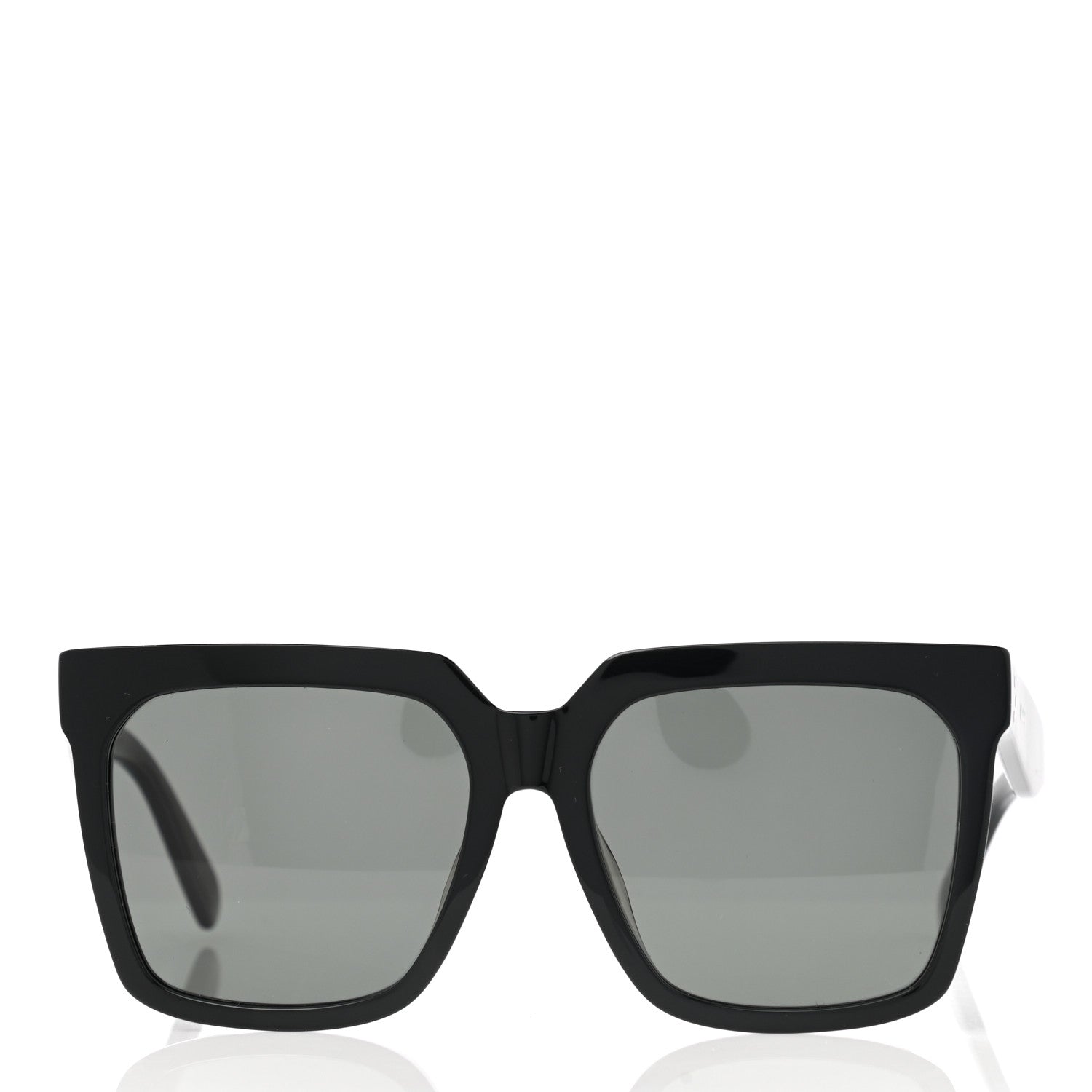 Celine Acetate Polarized Oversized Square Sunglasses CL40055F Black 2 of 6