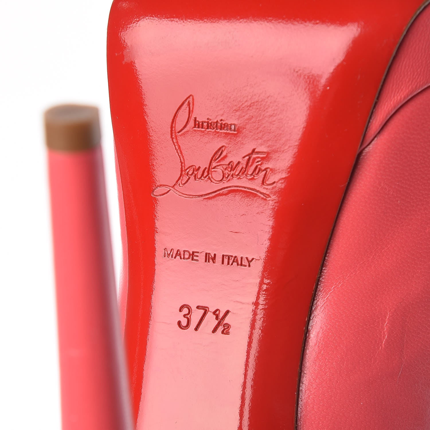 Christian Louboutin Kid Palais Royal 140 Pumps 37.5 Pink 6 of 11