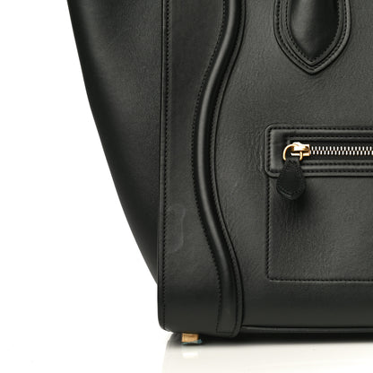 Celine Smooth Calfskin Mini Luggage Black 12 of 17