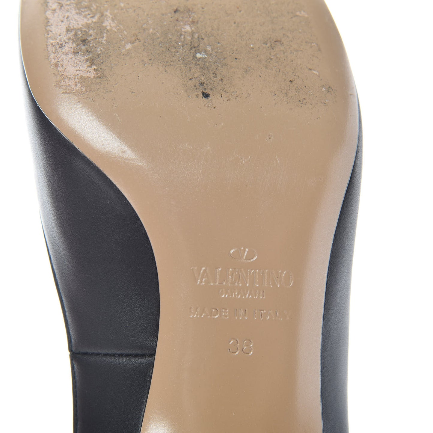 Calfskin Tan-Go Mary Jane 60mm Pumps 38 Black