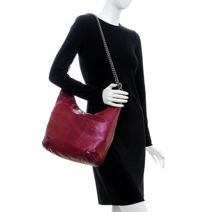 Gucci Metallic Calfskin Medium Galaxy Hobo Purple 2 of 11