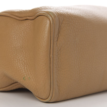Prada Vitello Daino Box Shoulder Bag Miele 11 of 15