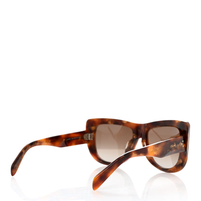 Celine Acetate Square Sunglasses CL40157U Brown 4 of 7