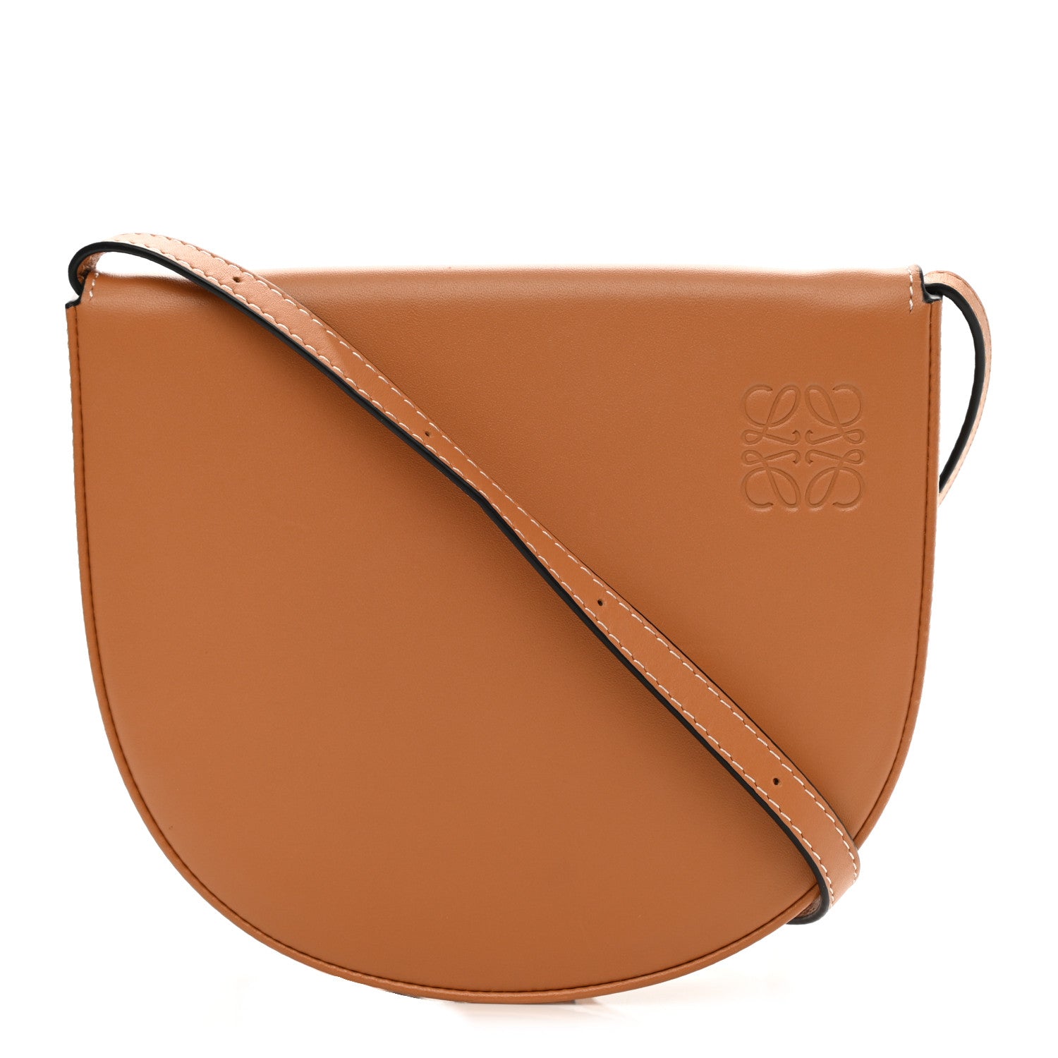 Loewe Soft Calfskin Small Heel Bag Tan 1 of 11