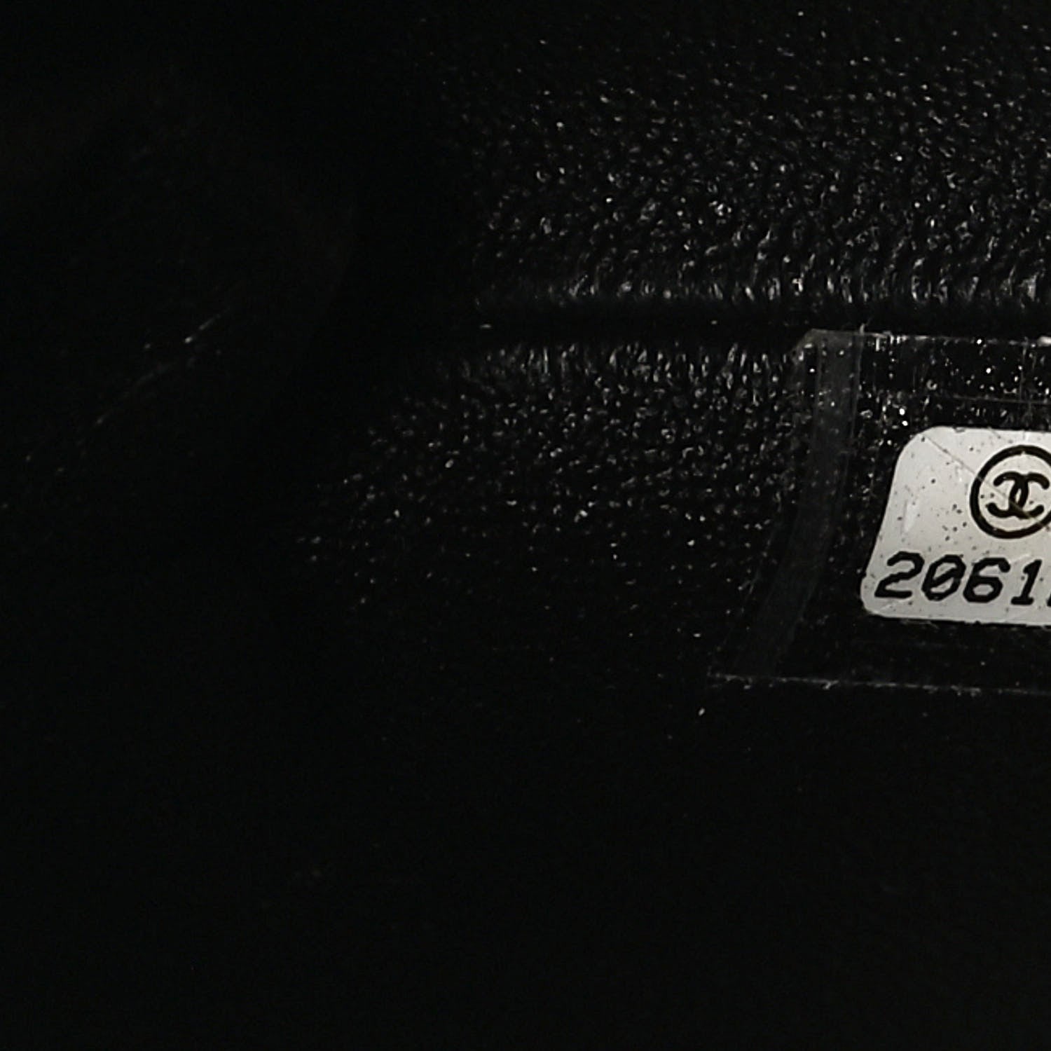 Chanel Lambskin Quilted Clutch With Chain Flap Black 7 of 13