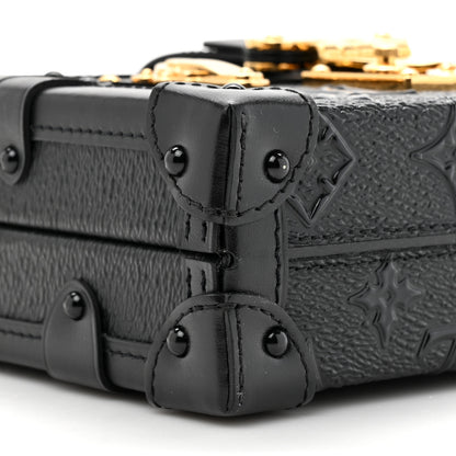 Louis Vuitton Midnight Canvas Petite Malle Black 10 of 12