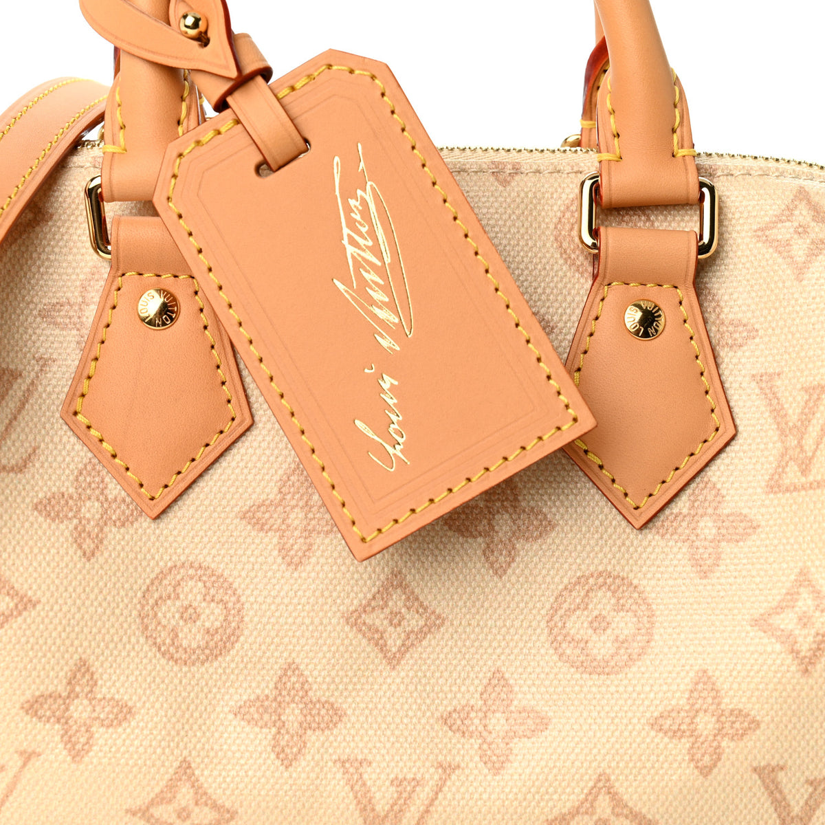 Monogram Origine Lin Speedy Bandouliere 20 Linen
