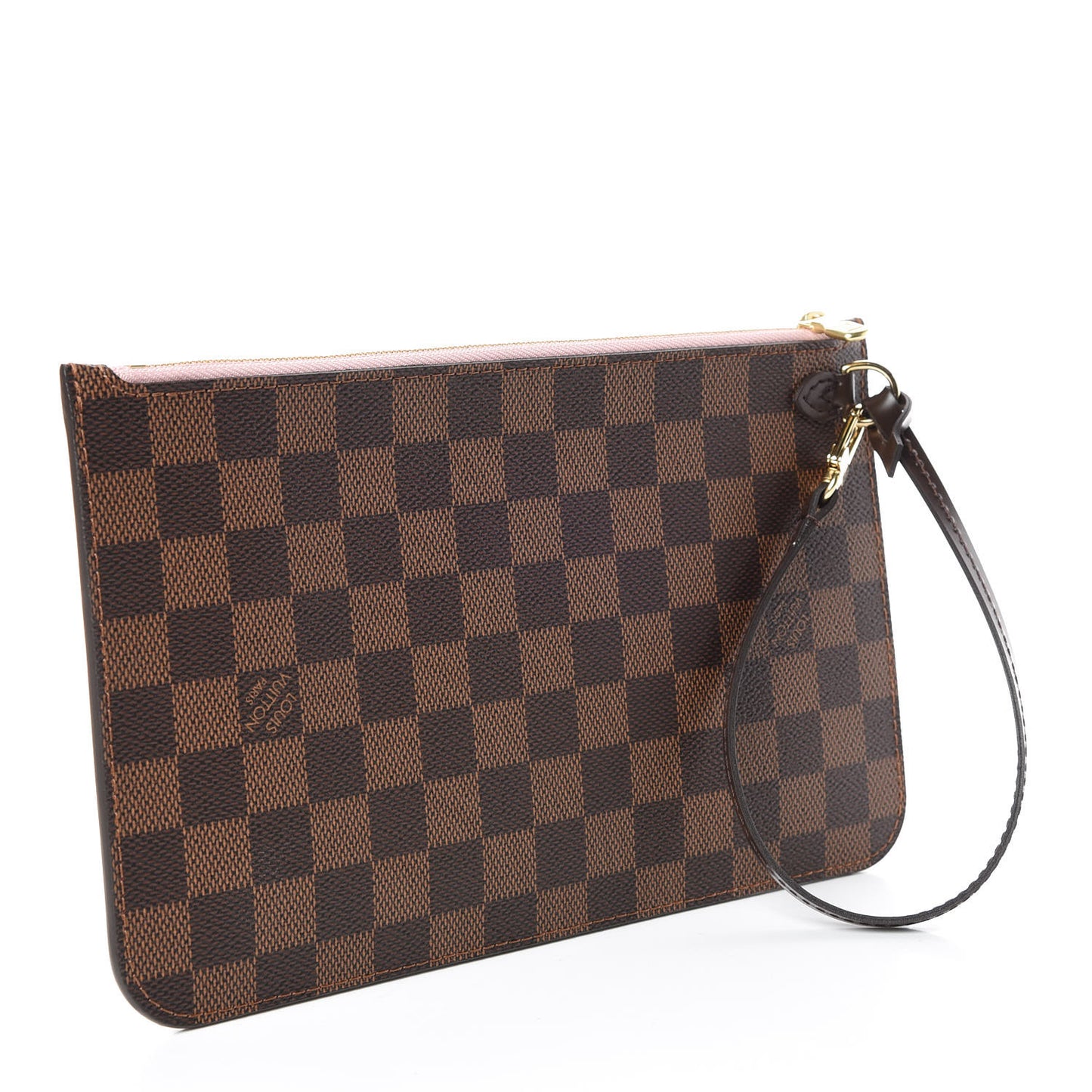 Damier Ebene Neverfull MM GM Pochette Rose Ballerine