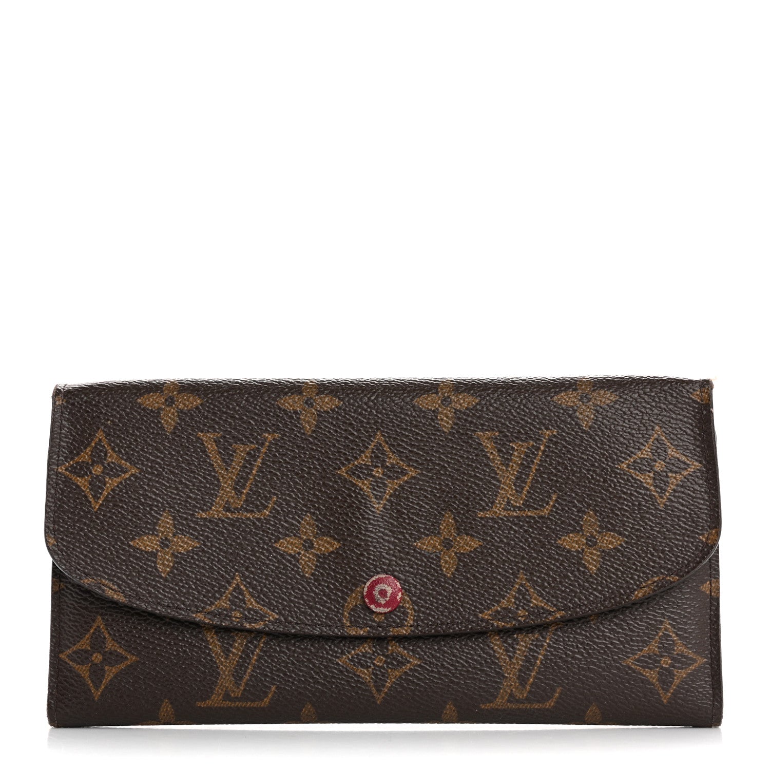 Louis Vuitton Monogram Emilie Wallet Fuchsia 1 of 16