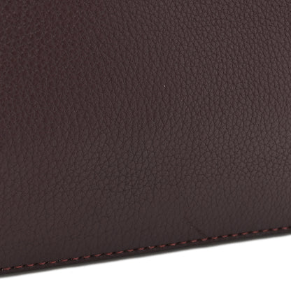Fendi Cuoio Romano Vitello Cover Glazed Fabric Bi-Color FF 1974 Mini Peekaboo I SEE U Satchel  Ghianda Grezzo 13 of 13