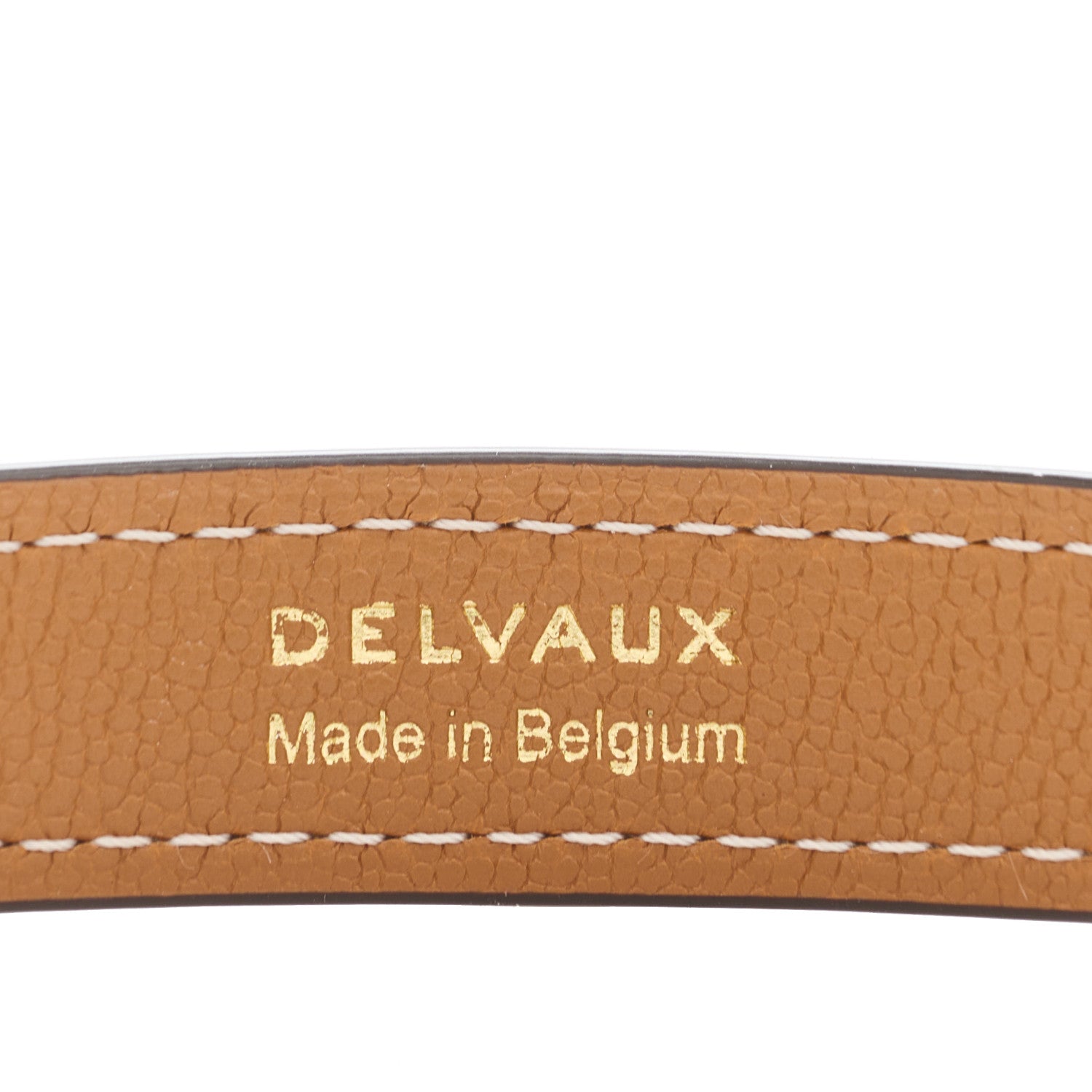 Delvaux Rodeo Calfskin Short Chain Strap Vegetal Ivory 4 of 5