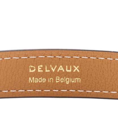 Delvaux Rodeo Calfskin Short Chain Strap Vegetal Ivory 4 of 5
