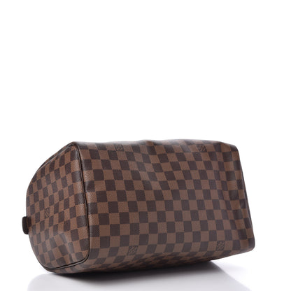 Louis Vuitton Damier Ebene Speedy 30 4 of 10