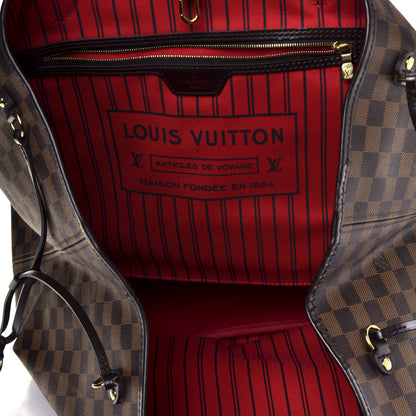 Louis Vuitton Damier Ebene Neo Neverfull GM 4 of 7