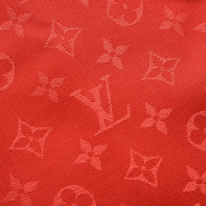 Louis Vuitton Silk Wool Monogram Shawl Coquelicot 5 of 5