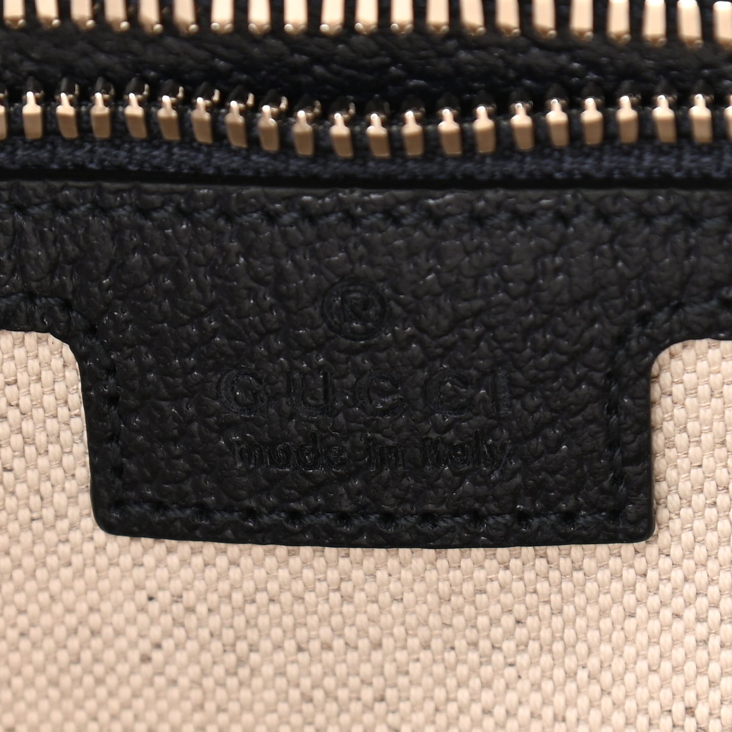 GG Supreme Monogram Textured Dollar Calfskin Web Small Ophidia Messenger Bag Beige Blue