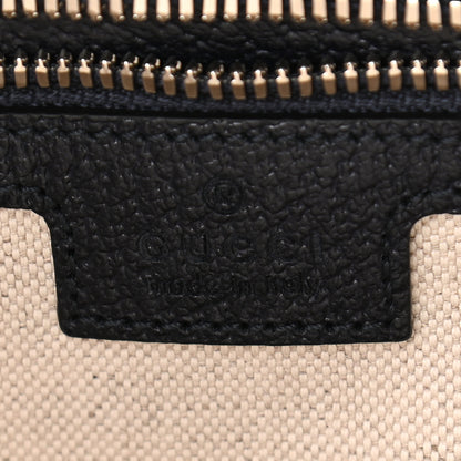 Gucci GG Supreme Monogram Textured Dollar Calfskin Web Small Ophidia Messenger Bag Beige Blue 6 of 12