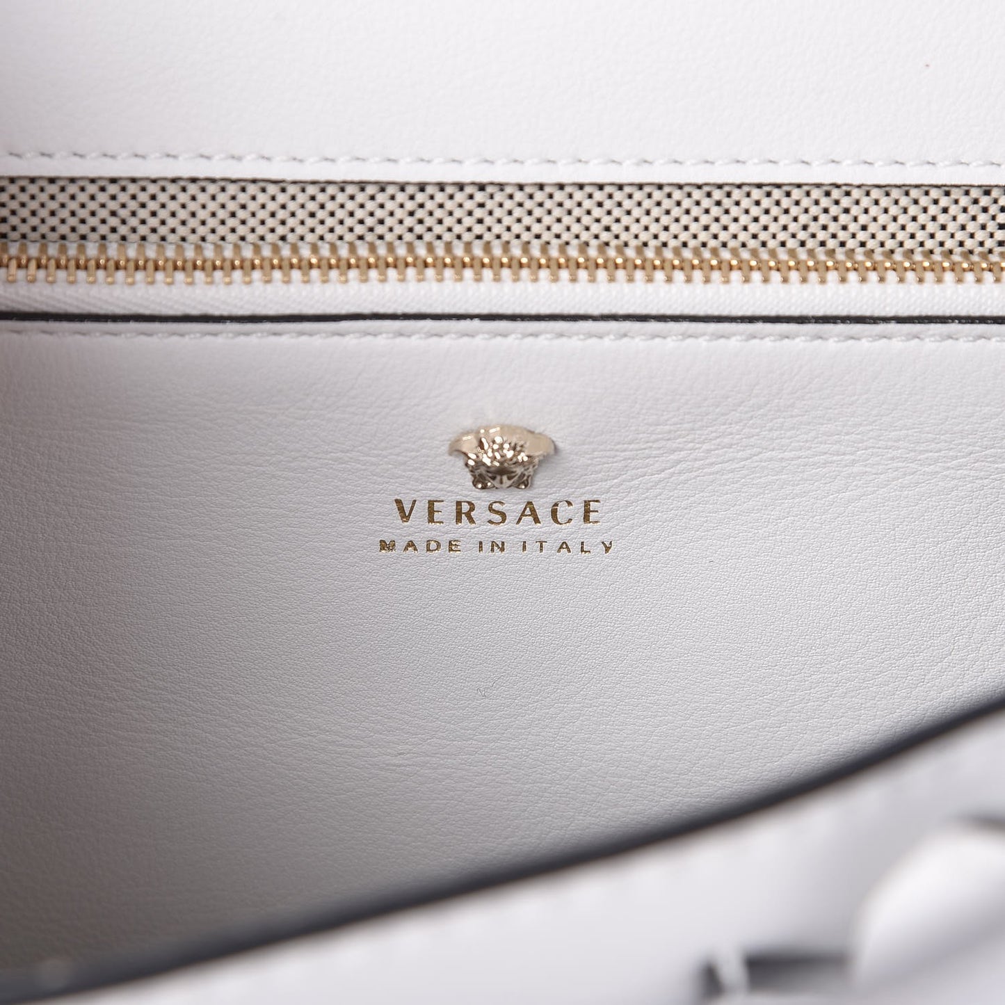 Calfskin Medium Palazzo Empire Bag White