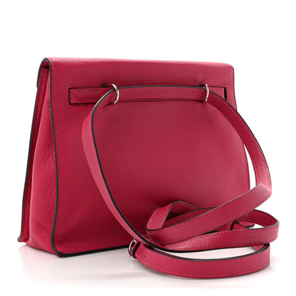 Hermes Evercolor Kelly Danse II Belt Bag Framboise 3 of 19