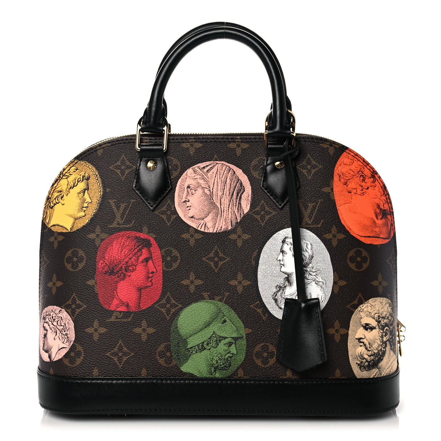 Louis Vuitton X FORNASETTI Monogram Cameo Alma PM 1 of 8