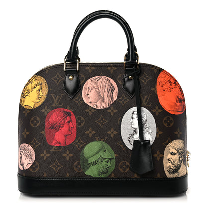 Louis Vuitton X FORNASETTI Monogram Cameo Alma PM 1 of 8