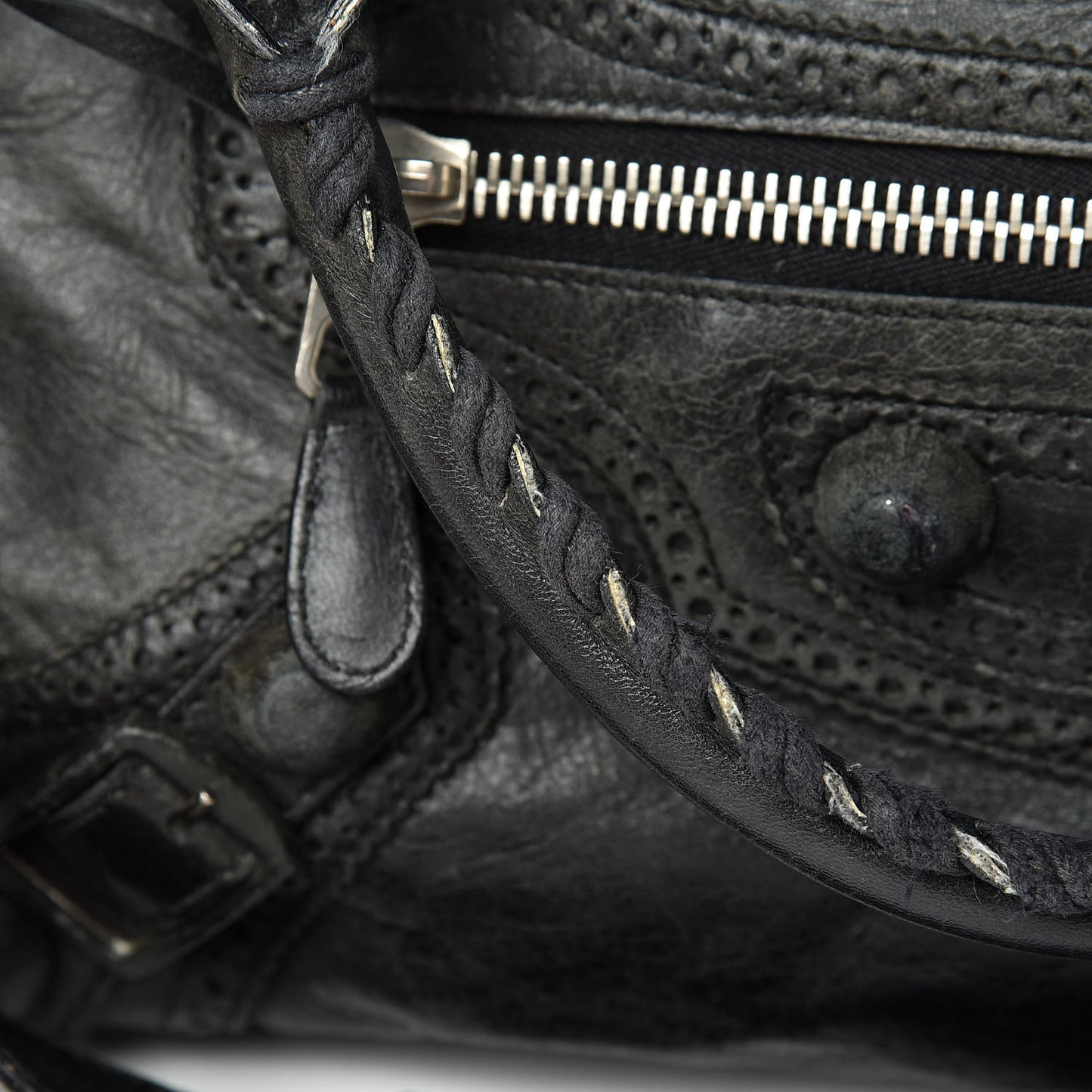 Agneau Giant Brogues Hardware City Black