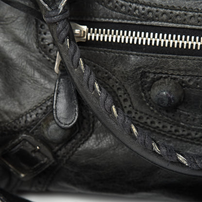 Balenciaga Agneau Giant Brogues Hardware City Black 20 of 27