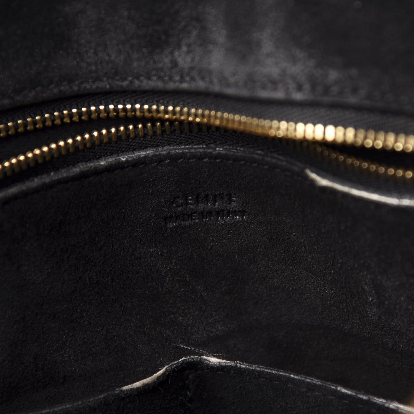 Bullhide Calfskin Medium Ring Bag Black